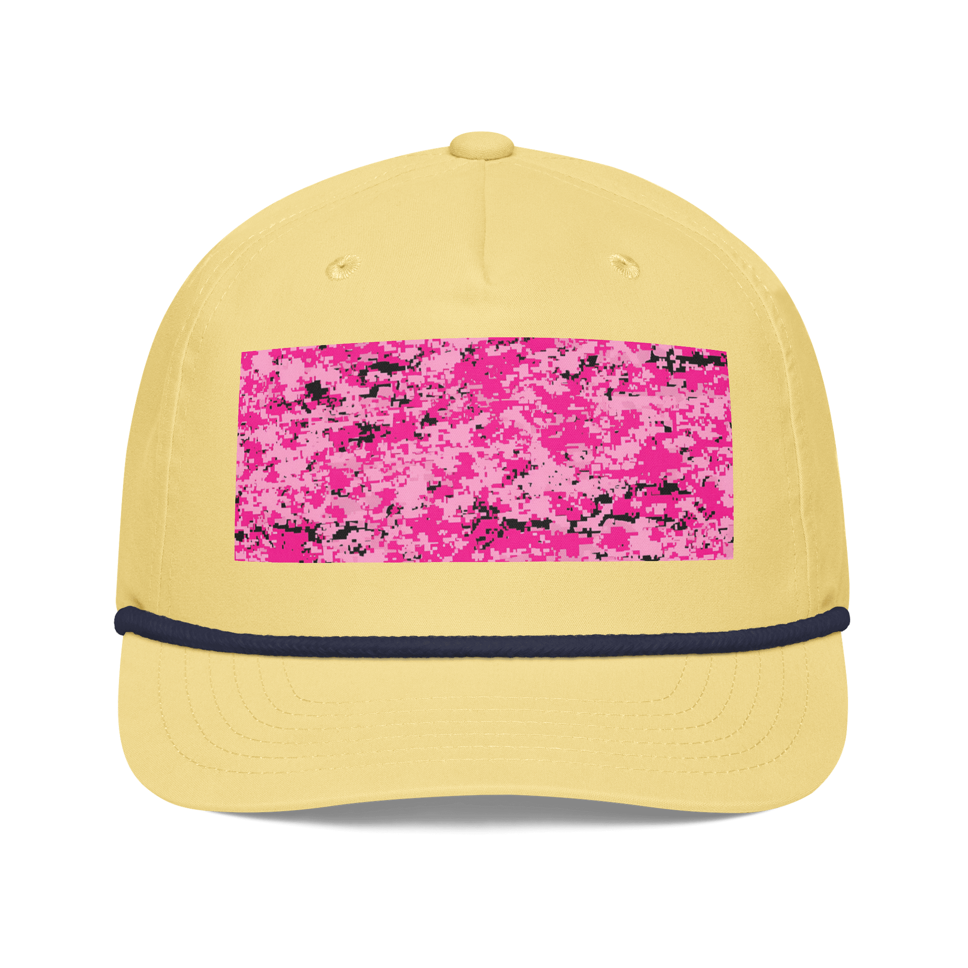 Pixel Pink Camo Golf Cap product image (1)
