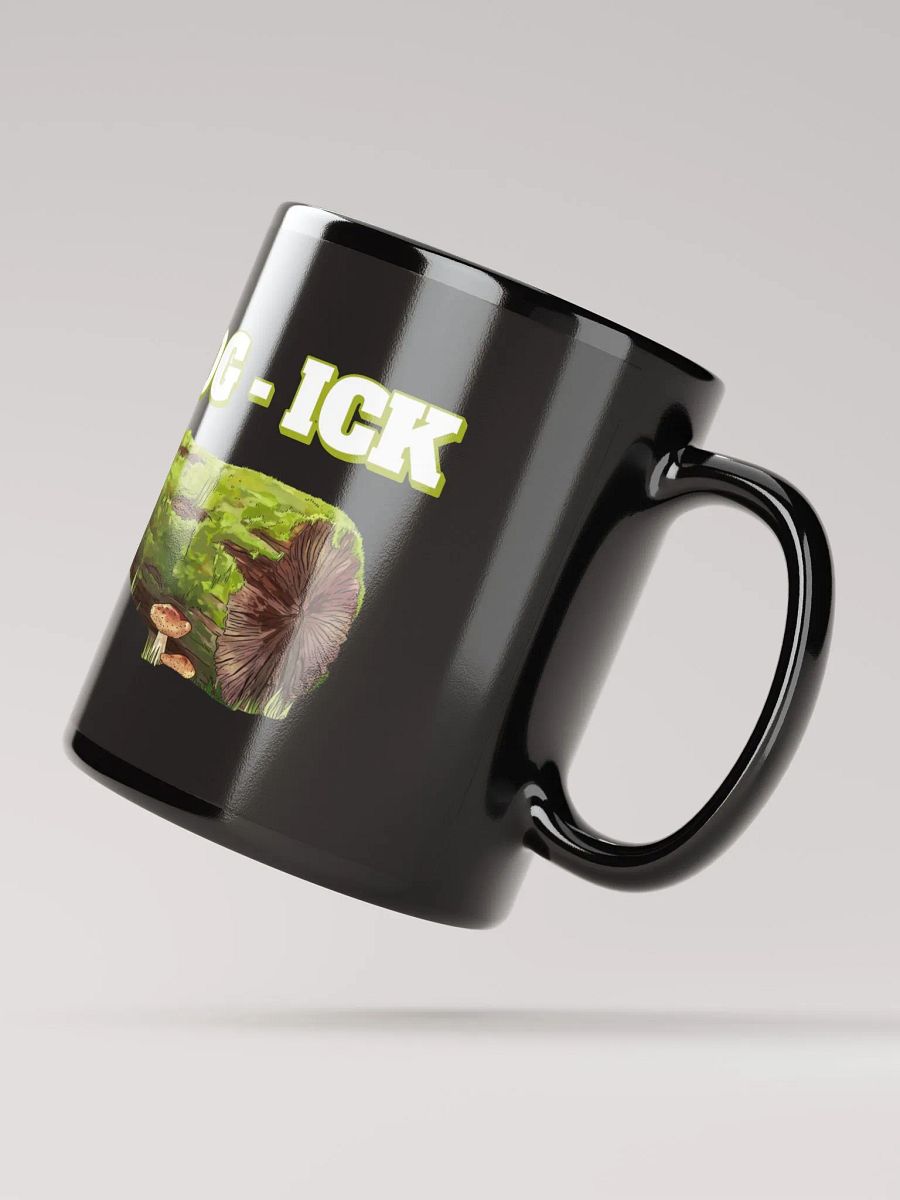 Log - Ick: Funny Play On Words Black Coffee Mug product image (10)