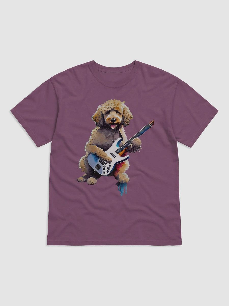 Rock Out with Your Pup: Labradoodle Electric Guitar Tee product image (1)