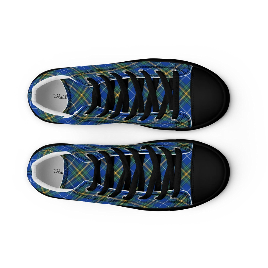 Nova Scotia Tartan Men's High Top Shoes product image (15)