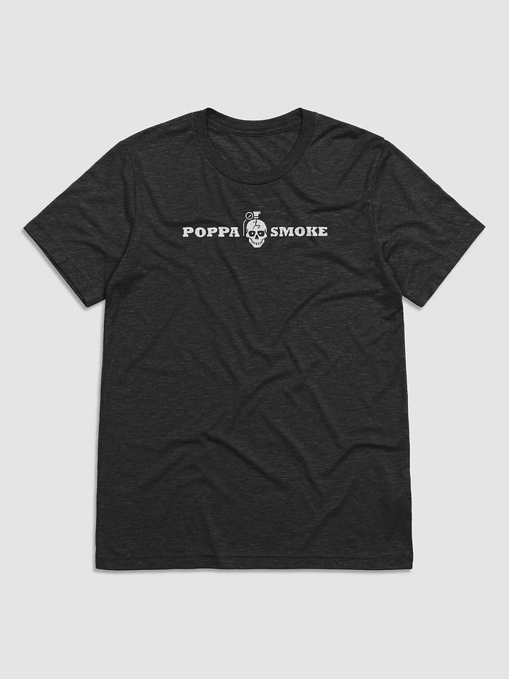 Poppa Smoke logo tri-blend T-shirt product image (1)