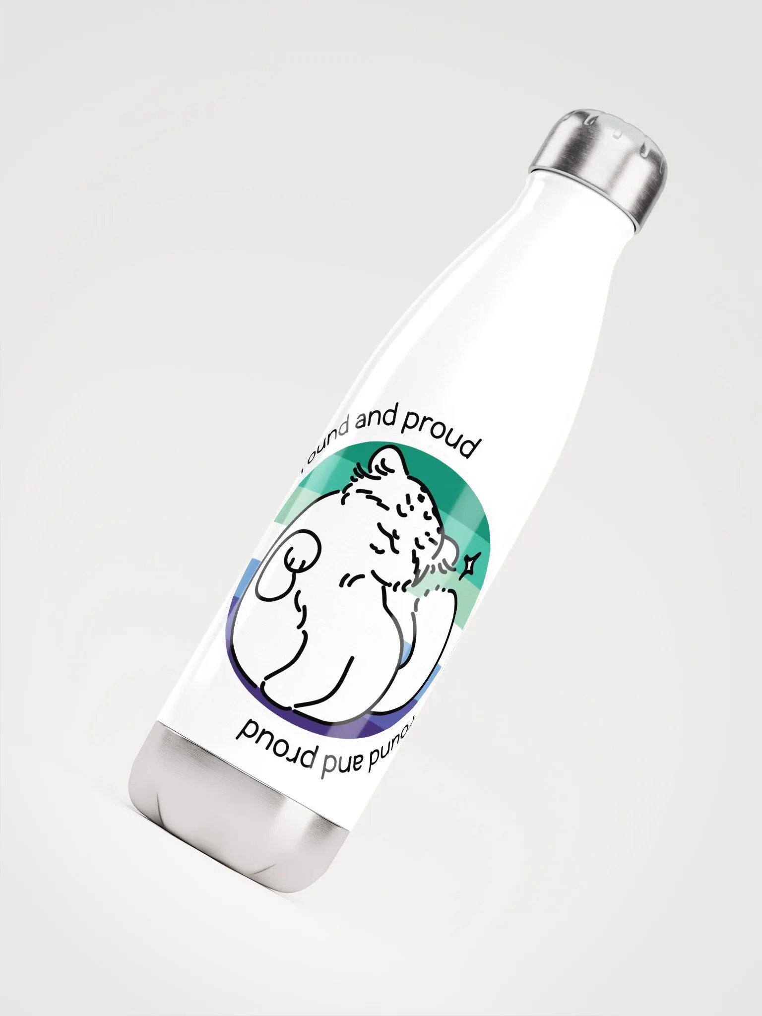Round and Proud Manul Pride Gay MLM Version - Bottle product image (4)