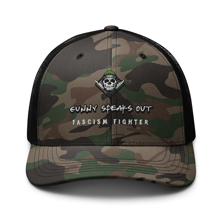 Skull Camo Trucker Hat product image (1)