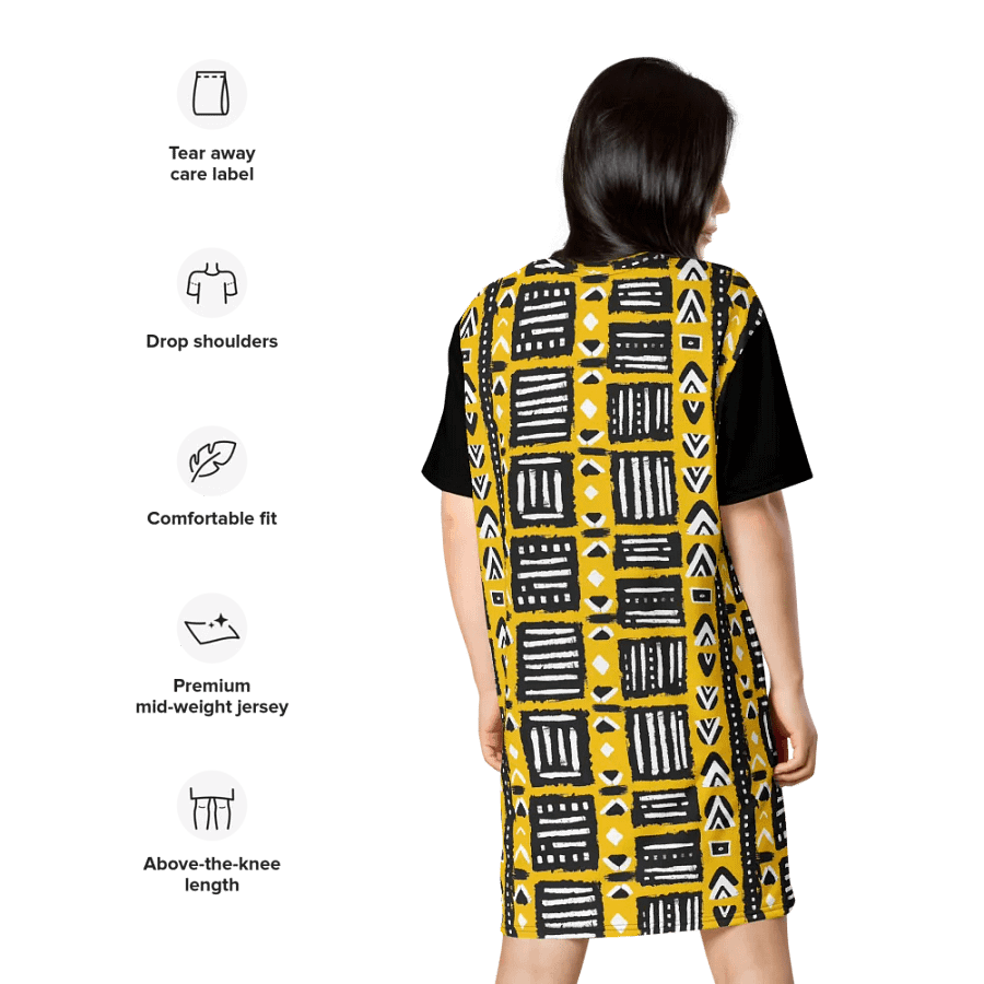 Tribal Vibes T-Shirt Dress product image (2)
