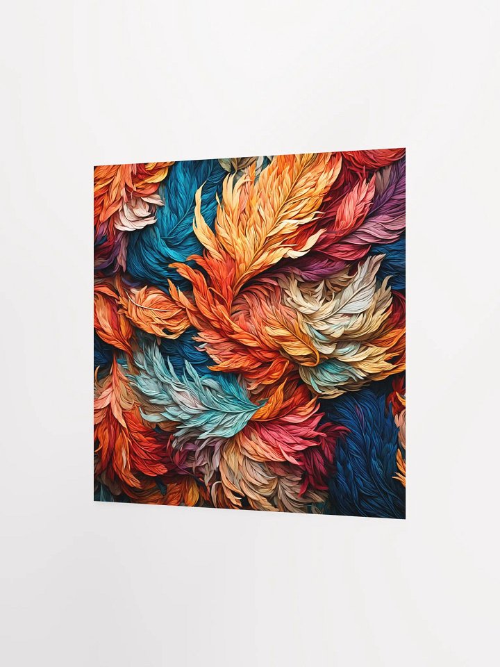 Bright and vibrant feather product image (3)