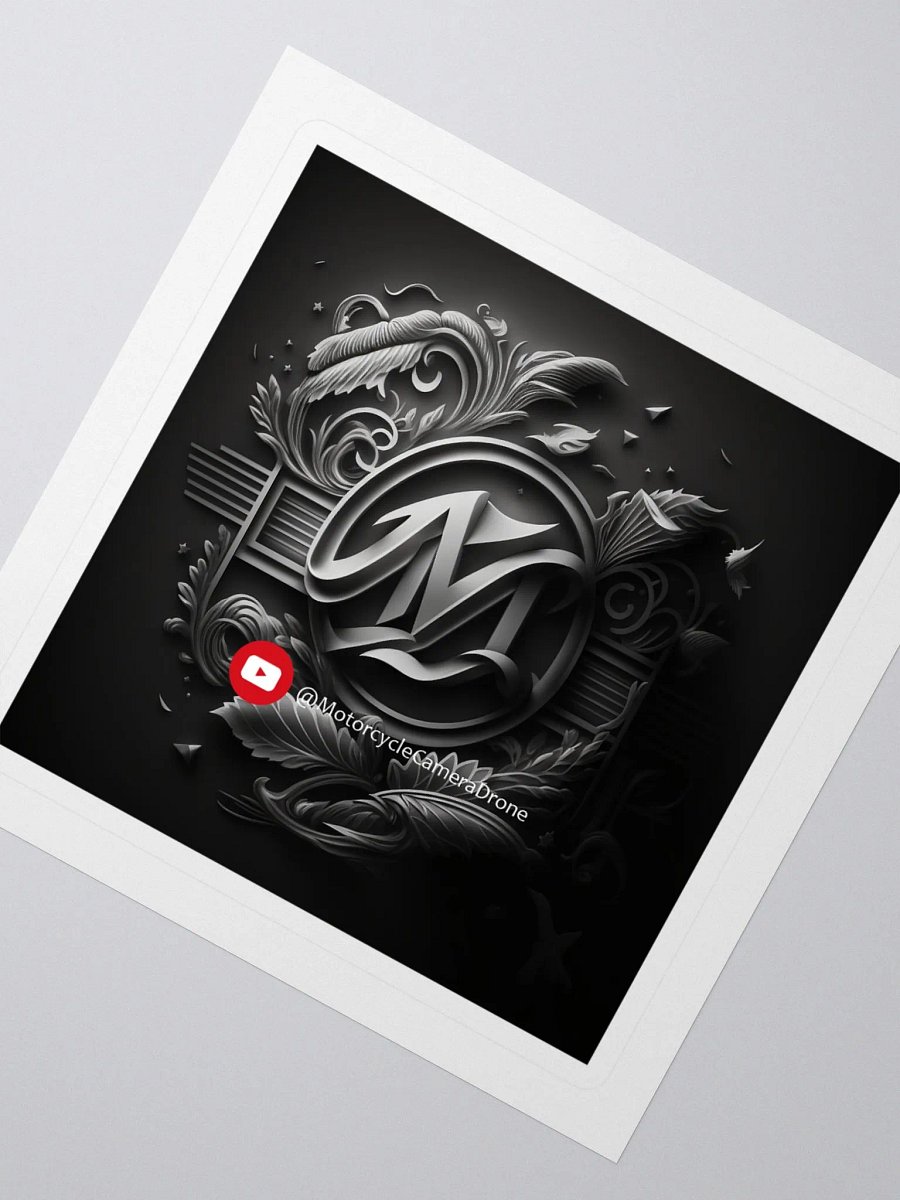 Ornate Monogram Kiss-Cut Stickers product image (2)