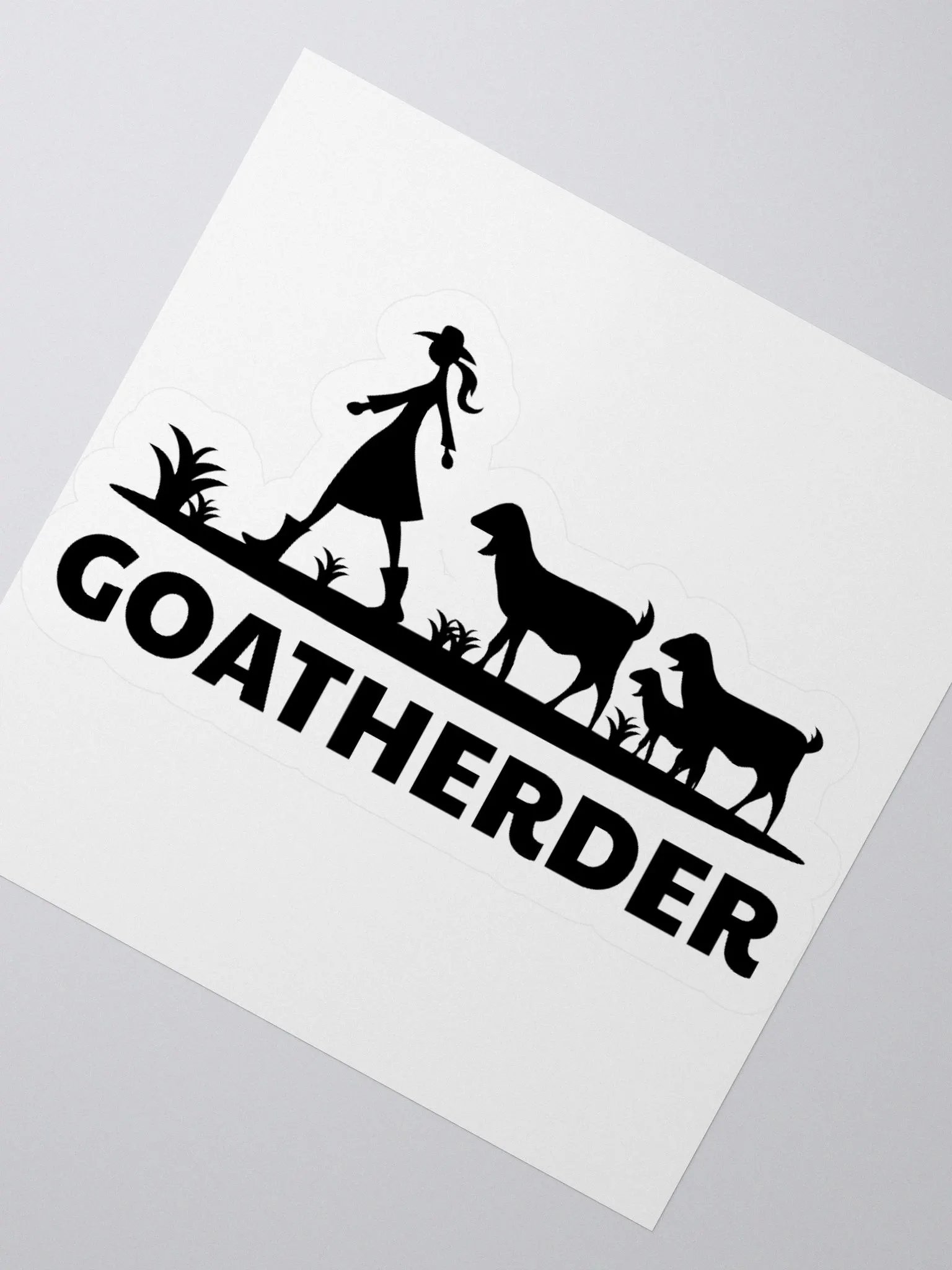 Goatherder KISS Cut Stickers product image (1)