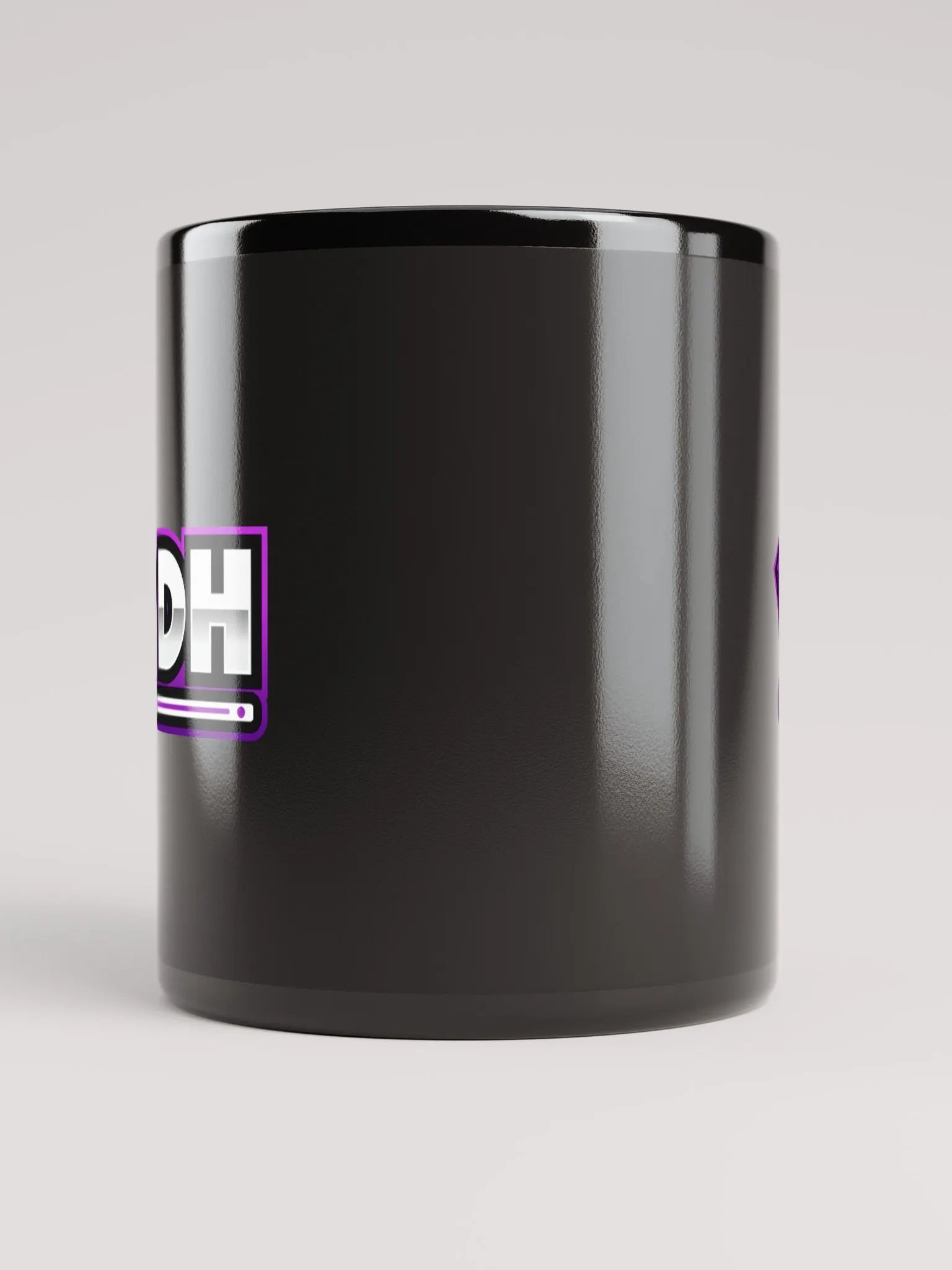 DiamondHost Black Glossy Mug product image (10)