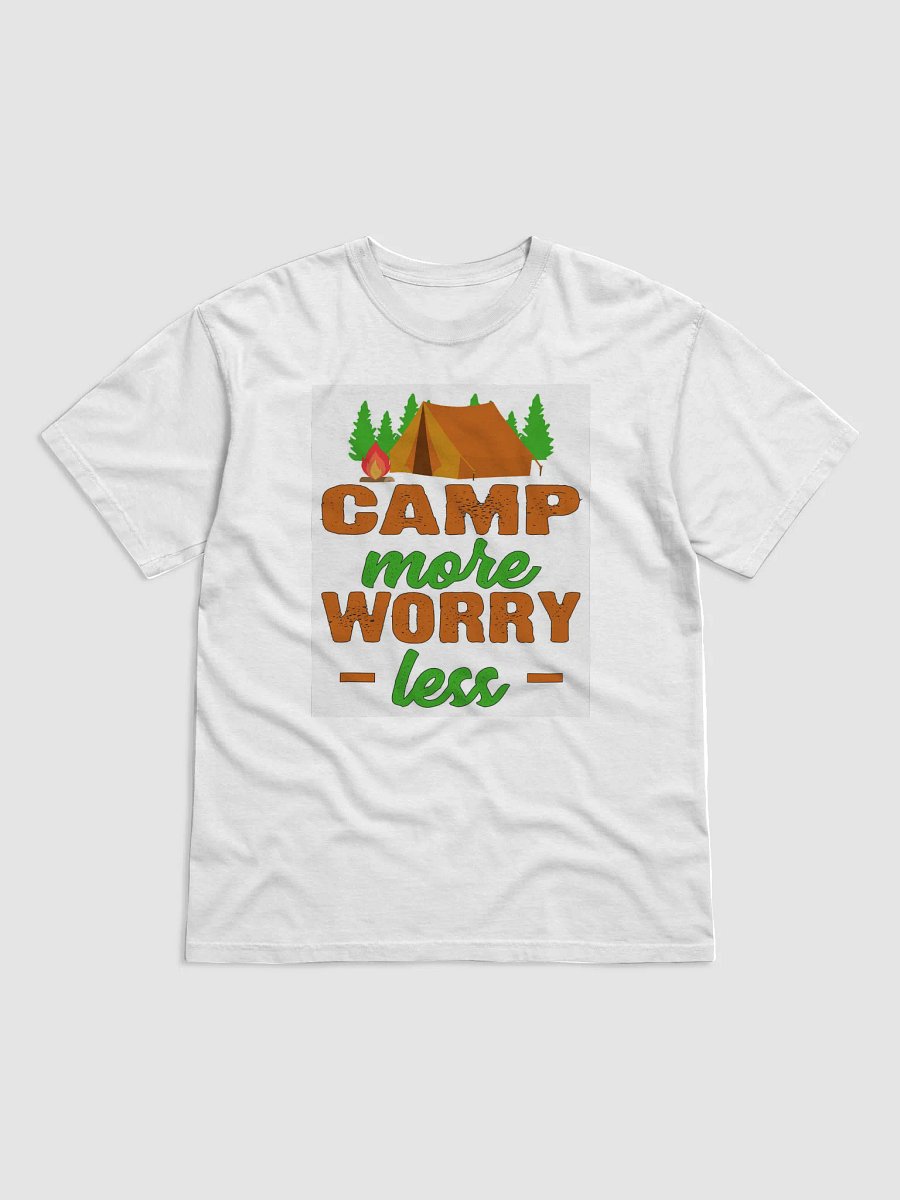 Camp More Worry Less T-Shirt product image (3)