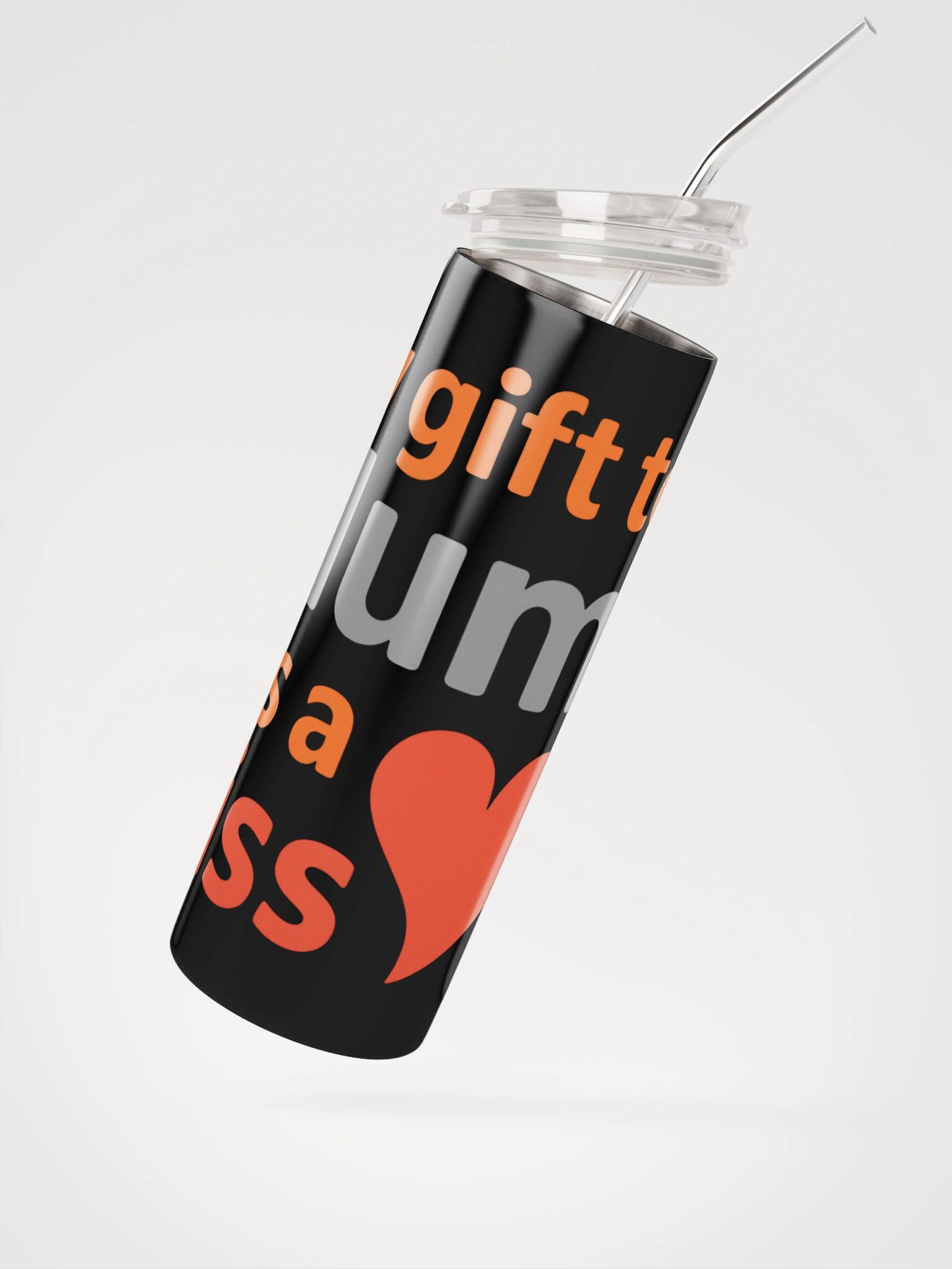 Heartfelt Kiss Stainless Steel Tumbler product image (2)