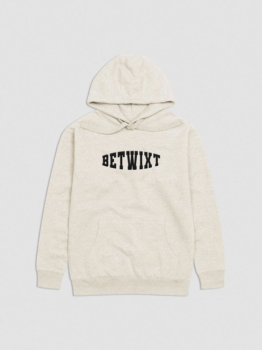 Betwixt Varsity Hoodie Black Thread product image (3)