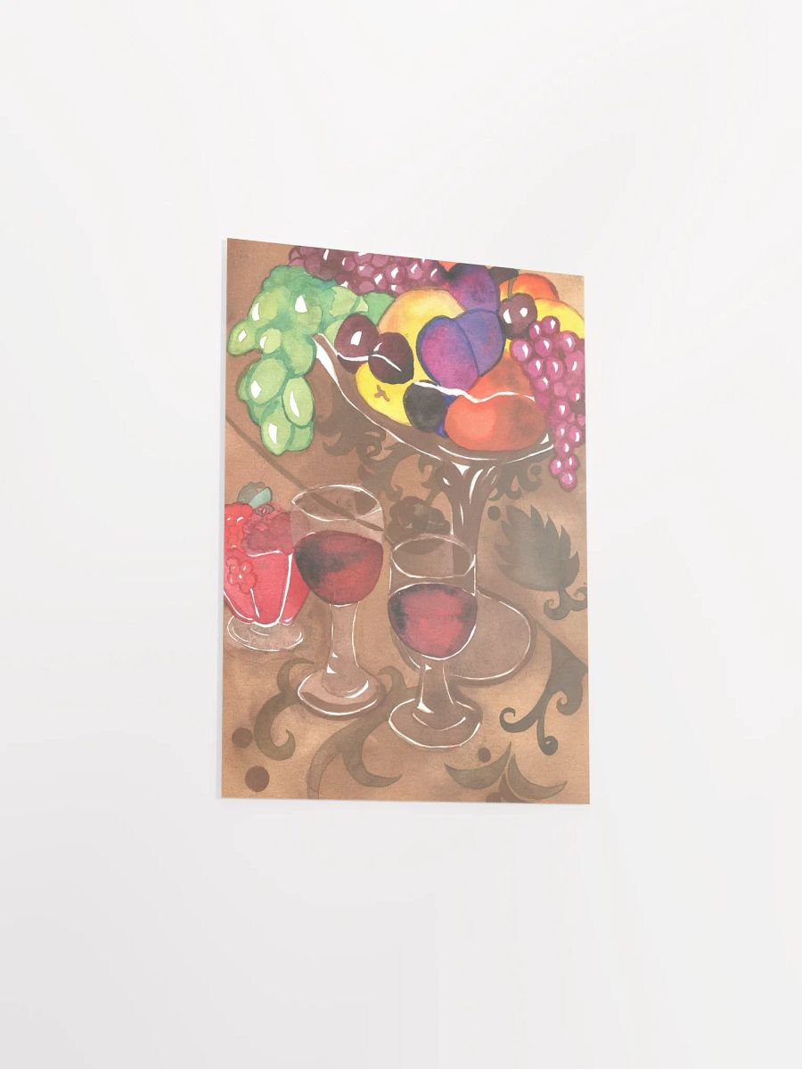 Wine And Fruits Art Print product image (14)