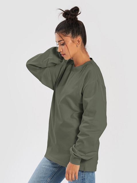 Photo showing AS Colour Unisex Premium Heavyweight Long Sleeve Shirt