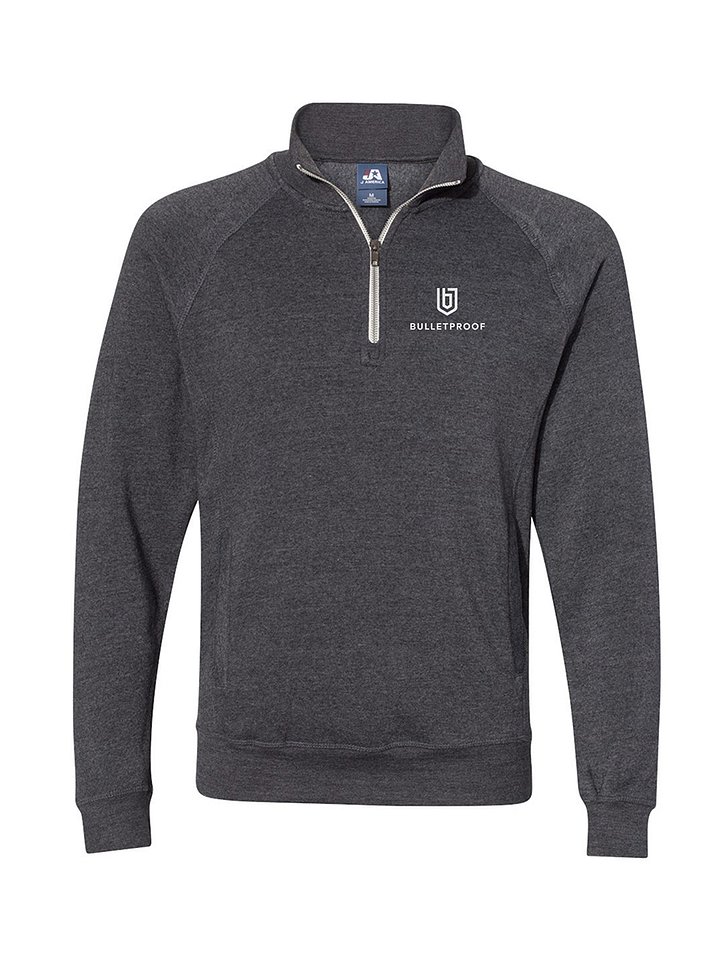 Bulletproof - Triblend 1/4 Zip Sweatshirt product image (1)