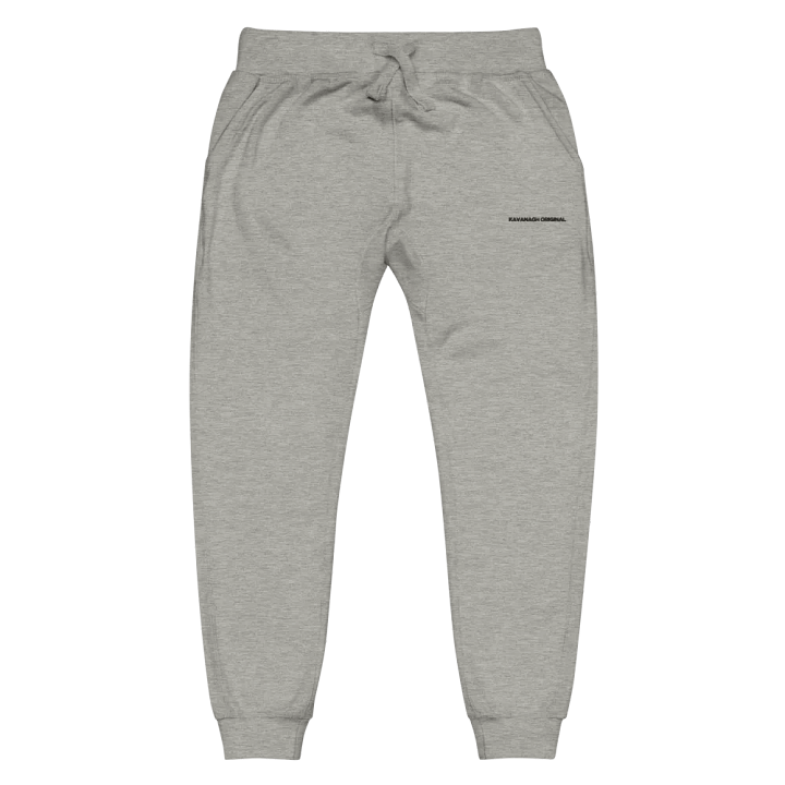 KOG002 - Mens Fleece Joggers (Black) product image (1)