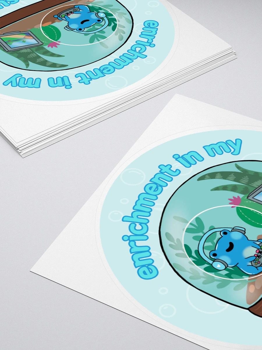 Enrichment in My Enclosure Sticker product image (4)