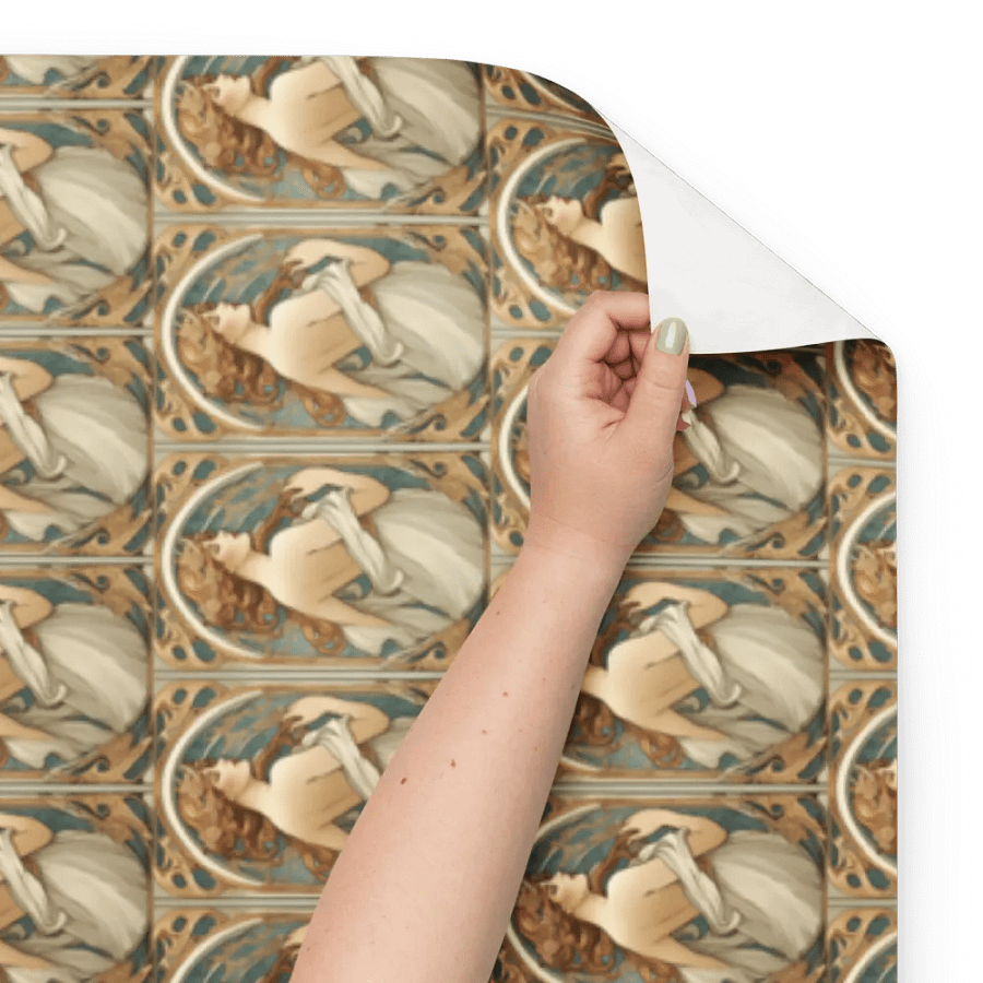 Art Nouveau Muse Wrapping Paper Set product image (9)