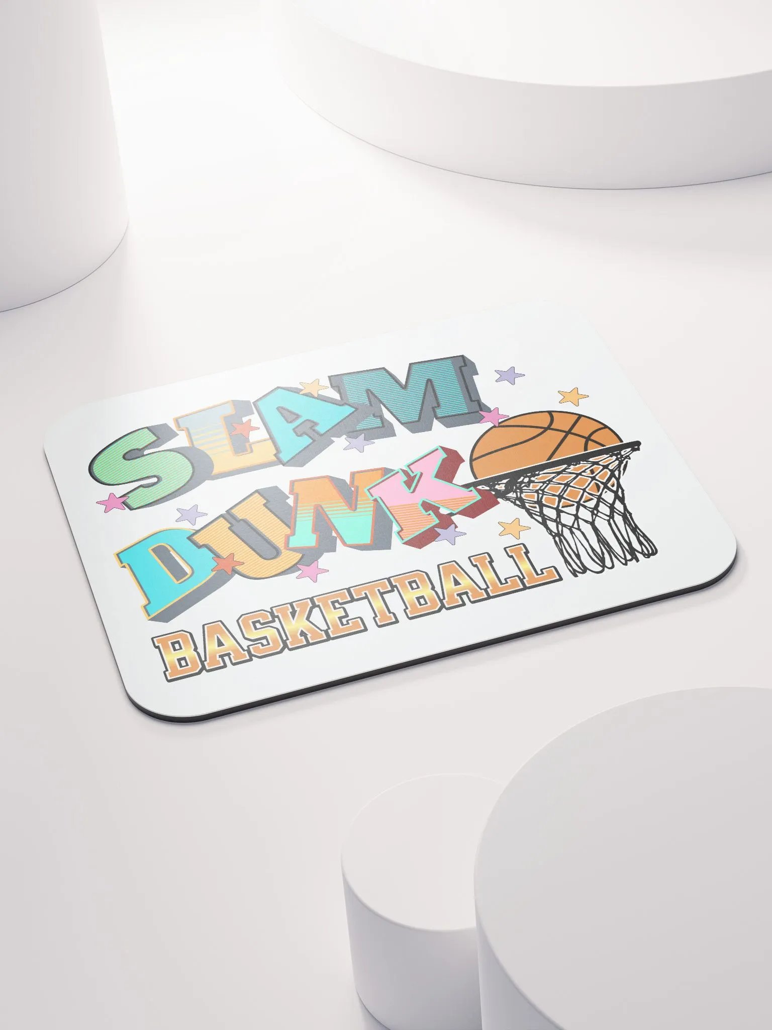 Basketball Slam Dunk Classic Mouse Pad product image (4)