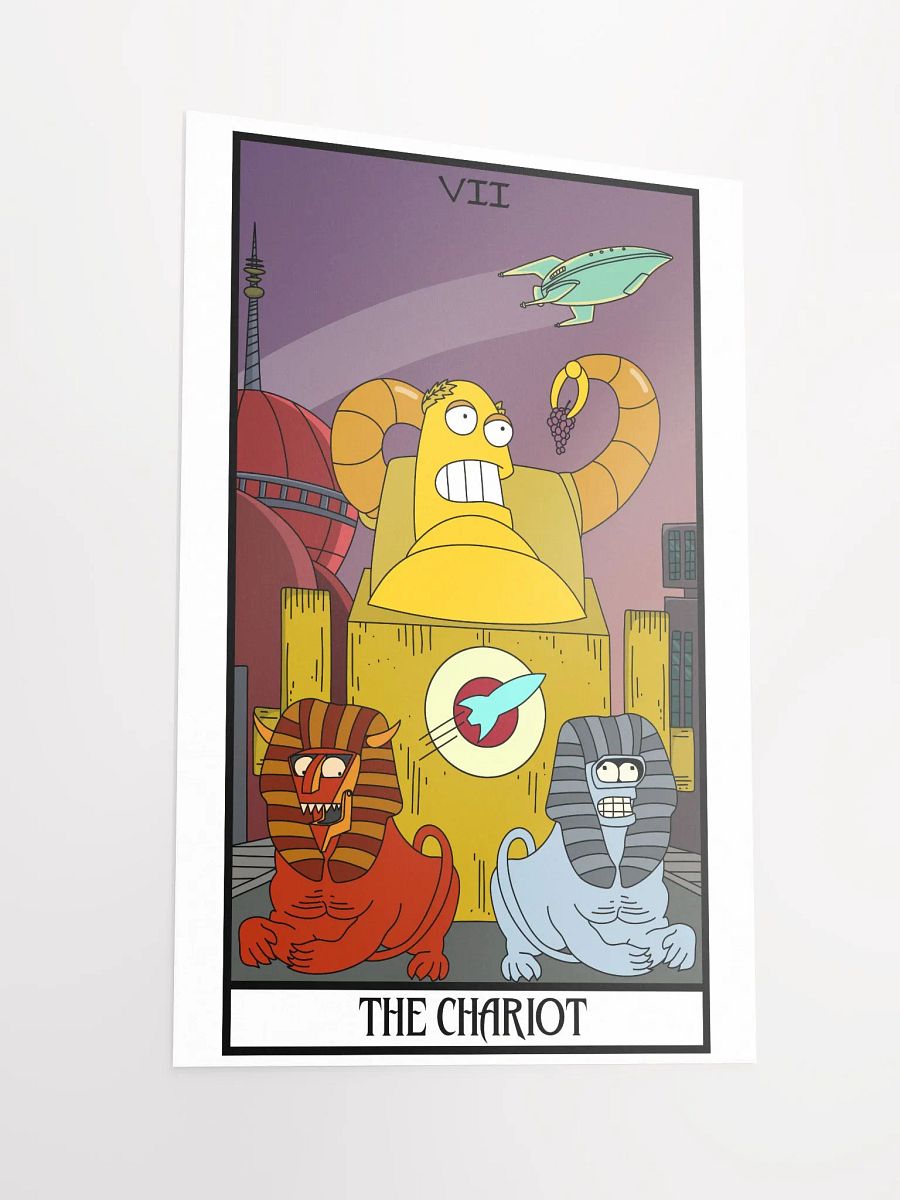 The Chariot Tarot Print product image (4)