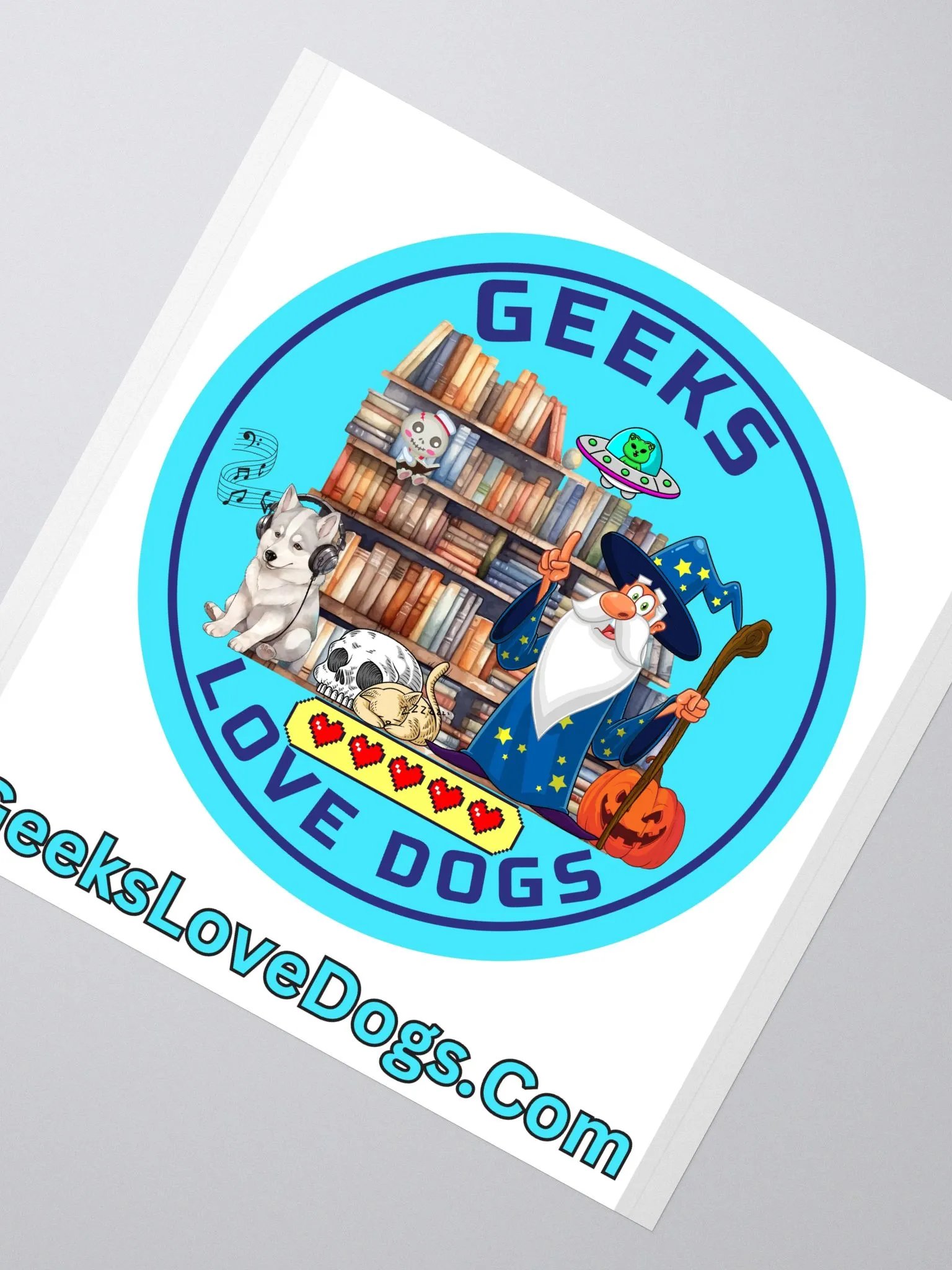 GeeksLoveDogs Vinyl product image (2)