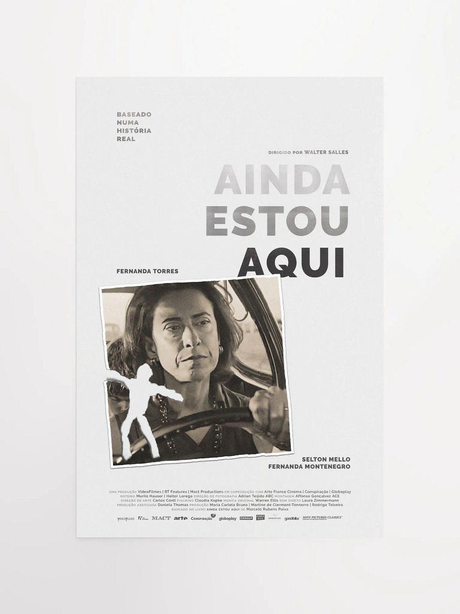 Ainda Estou Aqui Movie Poster Portuguese Variant product image (4)