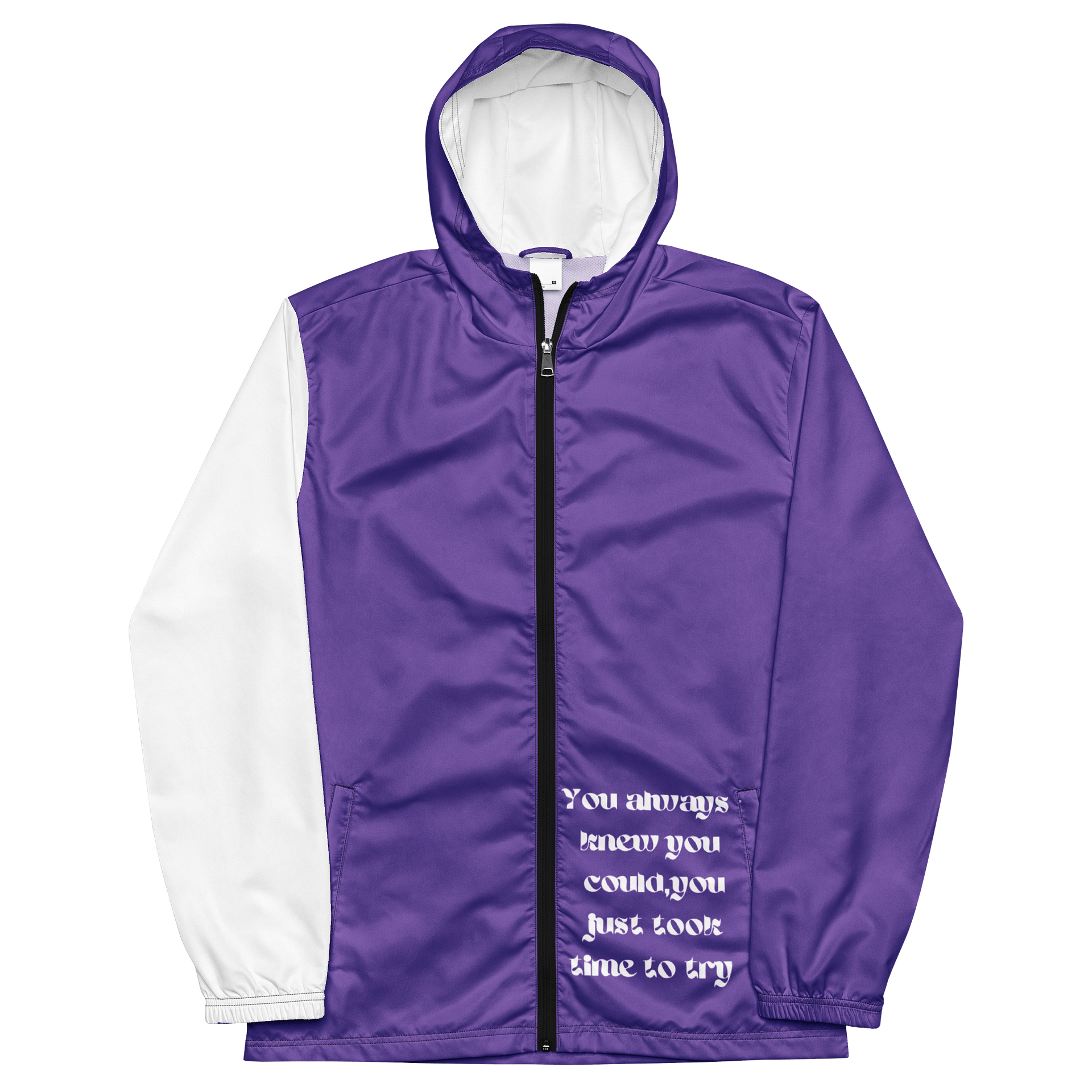 Rosalie Rose windbreaker Purple and White product image (1)