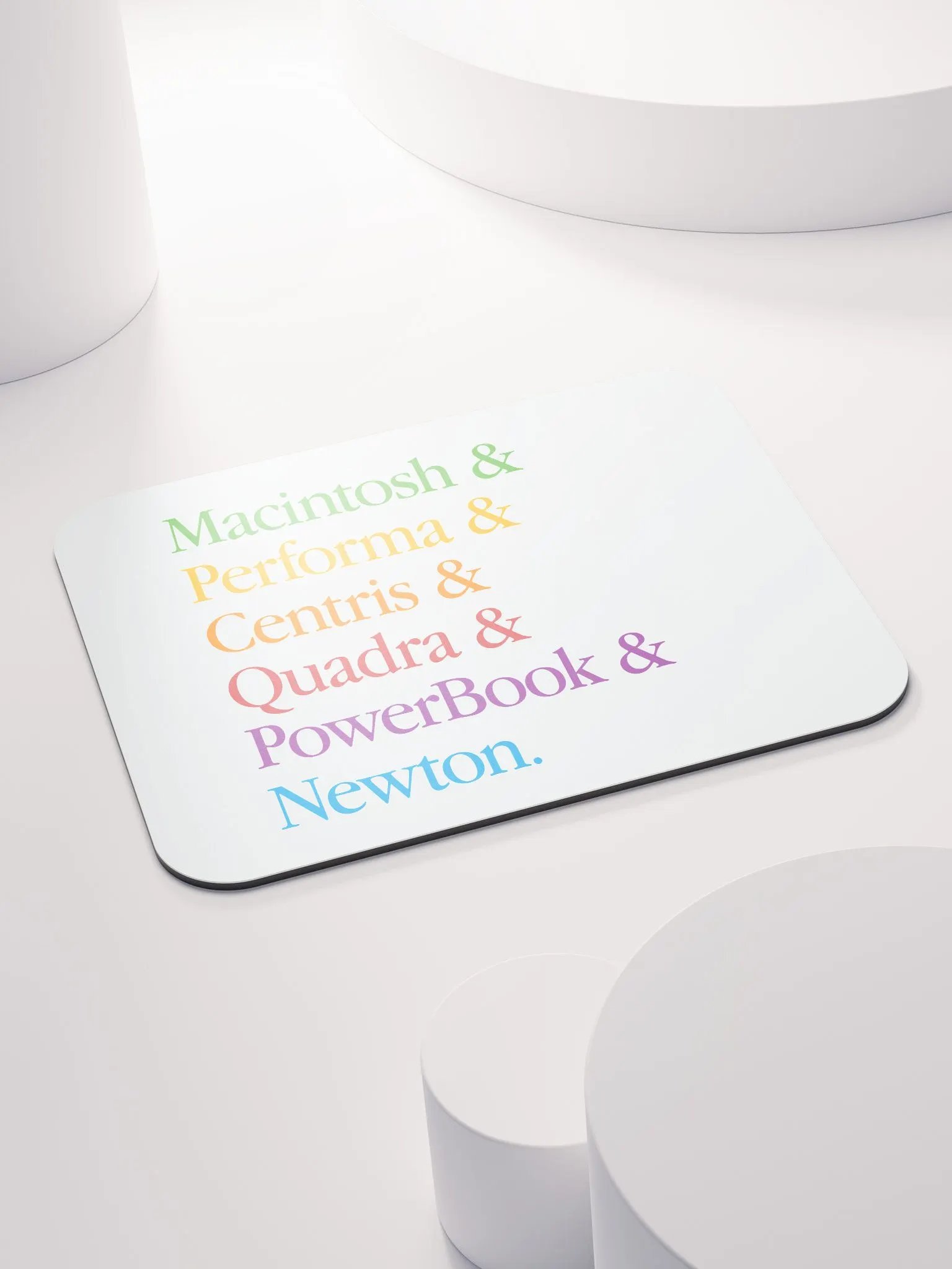 1993 Lineup White Mouse Pad product image (4)