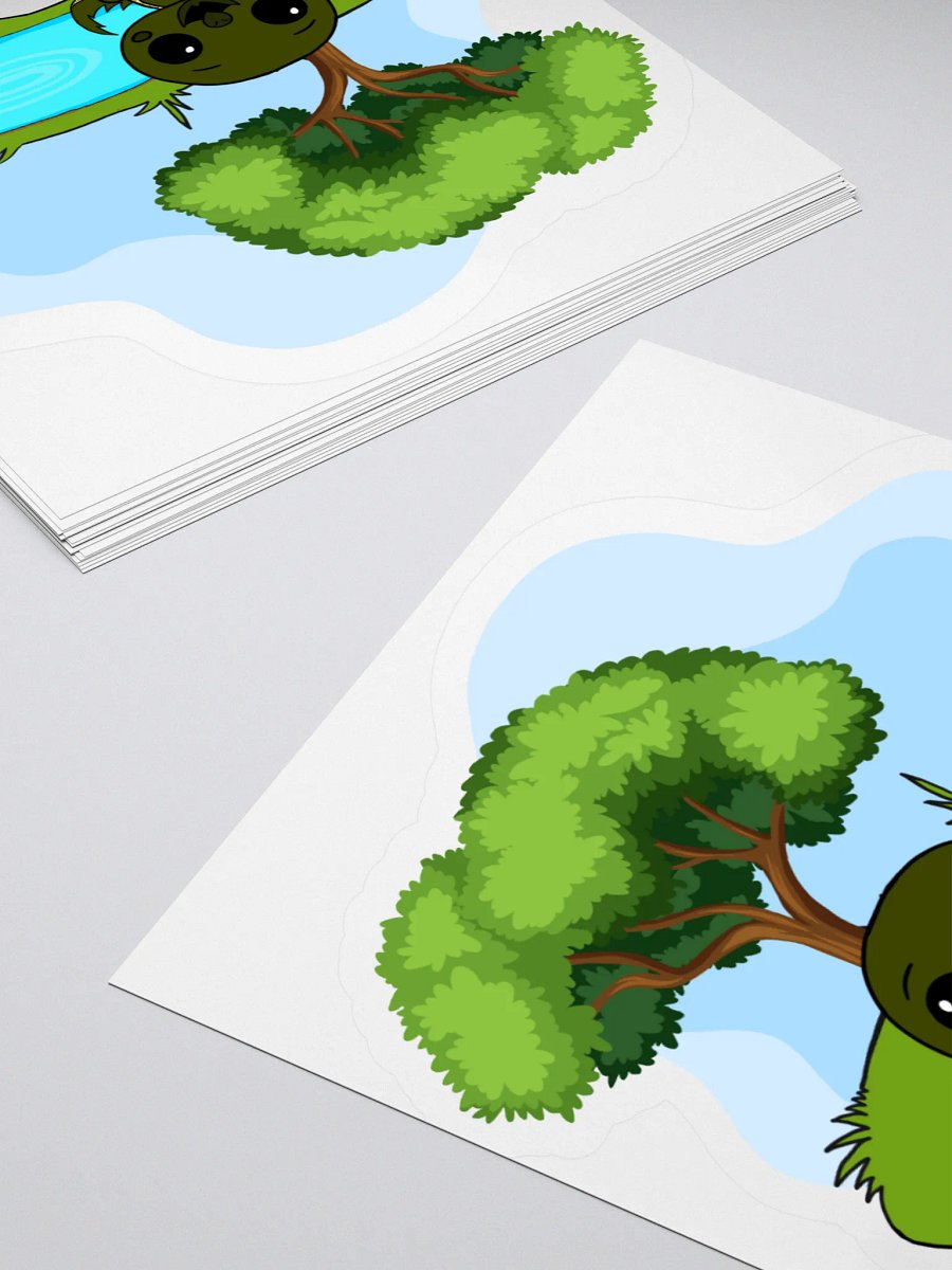 Oscar the Beast of Busco Cryptikids Sticker product image (4)