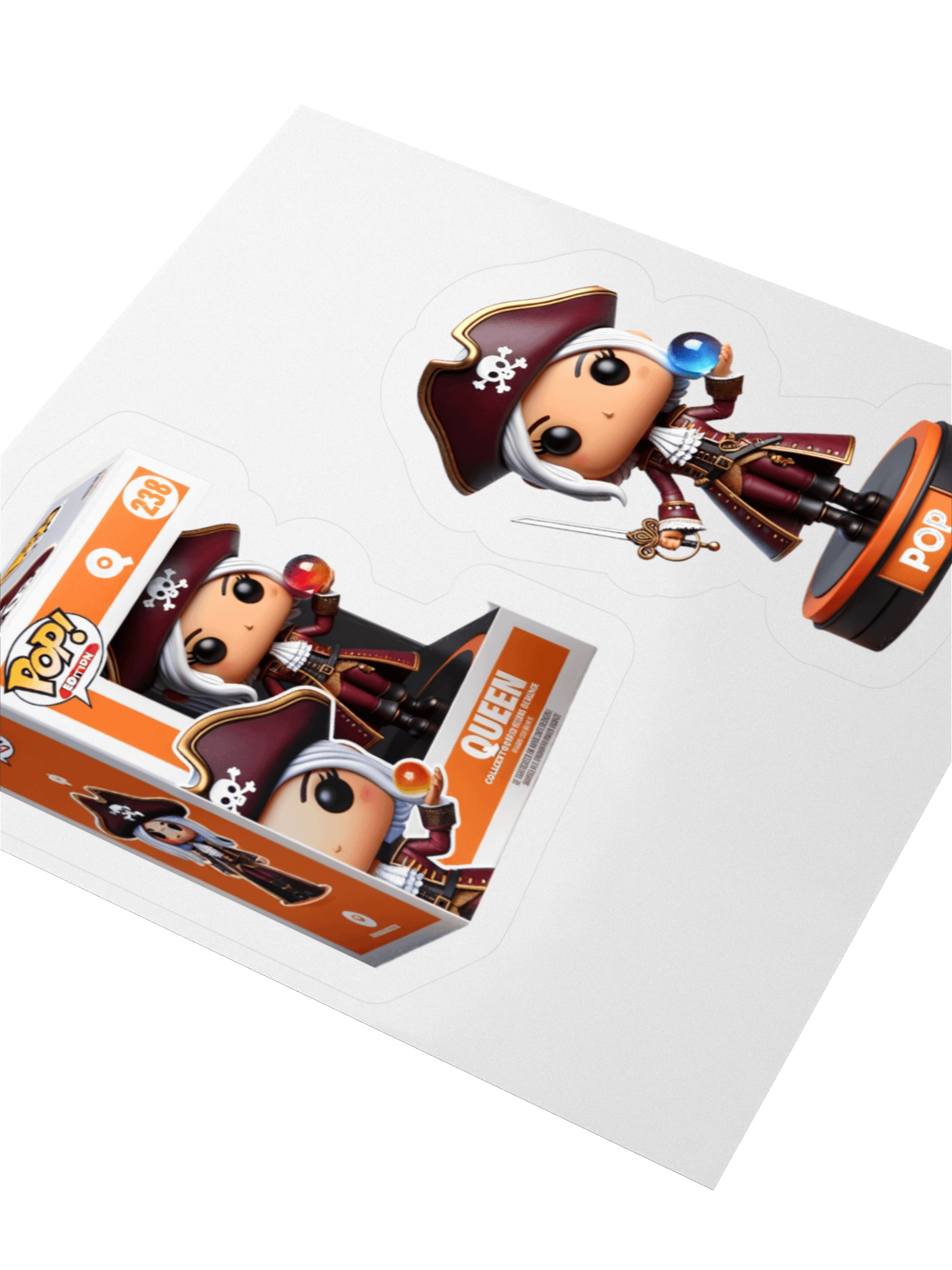 PirateQueen Pop! Sticker product image (7)