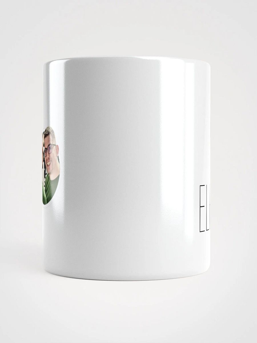 Biały kubek fajny, elegancki z logo. product image (6)