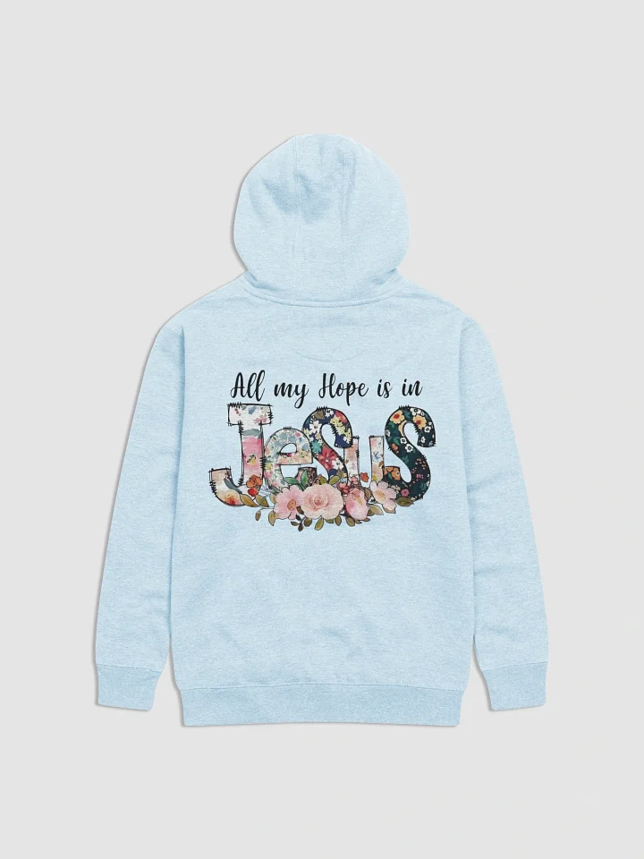 Floral Jesus Unisex Premium Hoodie product image (2)