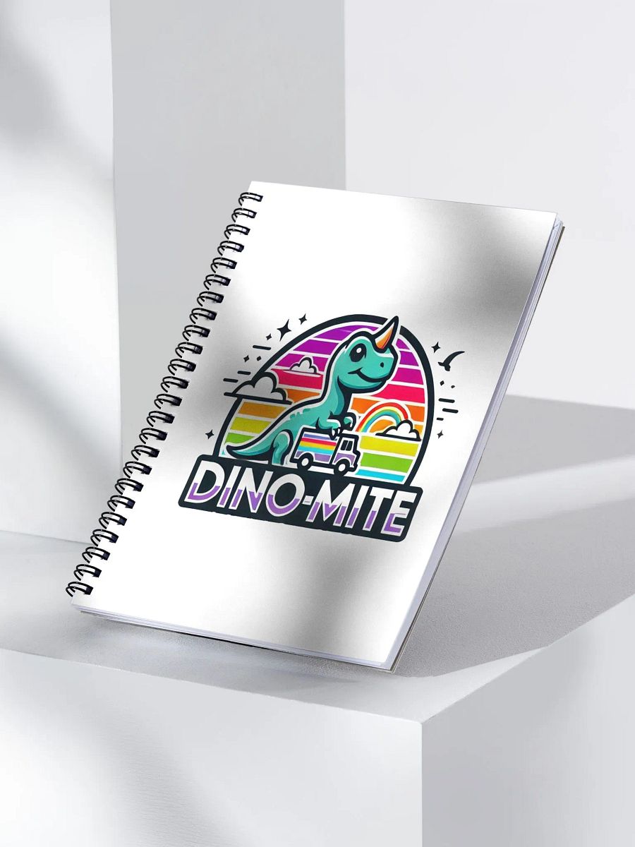 DINO-MITE Spiral Notebook product image (3)