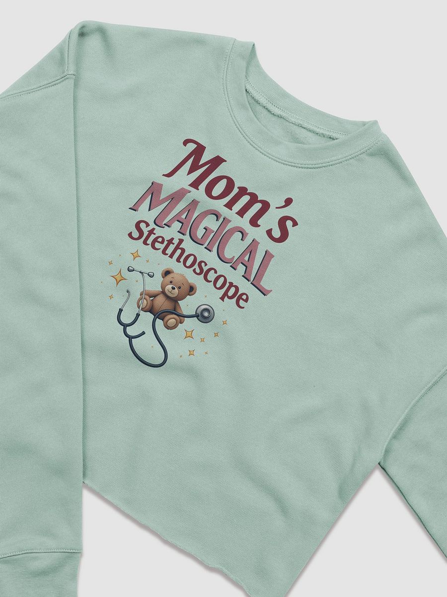 Mom's Magical Stethoscope Crop Sweatshirt product image (15)