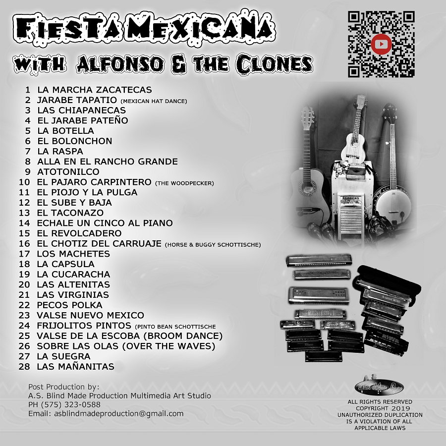 FIESTA MEXICANA WITH THE ALFONSO & THE CLONES MP3 ALBUM product image (3)