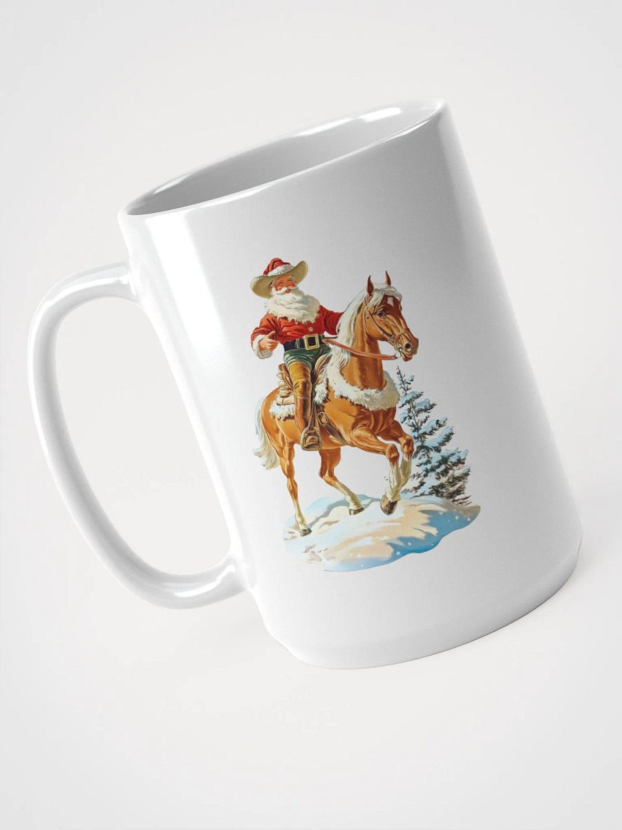 Cowboy Santa Rider Mug product image (4)