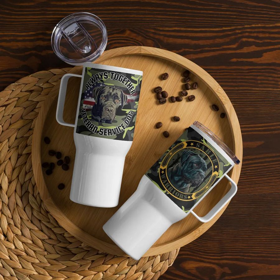 Sable Warriors Veteran Service Dog Tumbler: Helps Pair Veterans With A Service Dog product image (12)