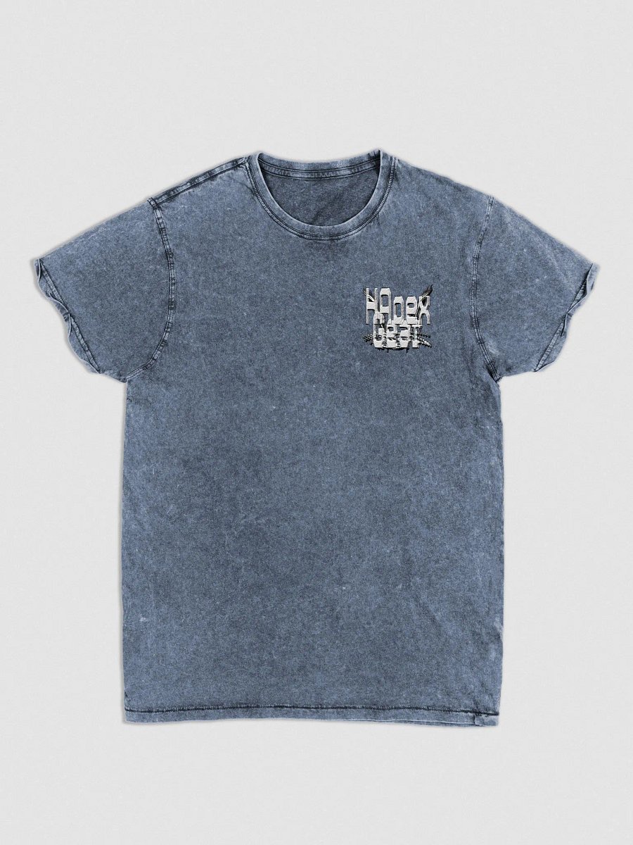 Denim T-Shirt - Embroidered - White HApex Gear White Logo product image (1)