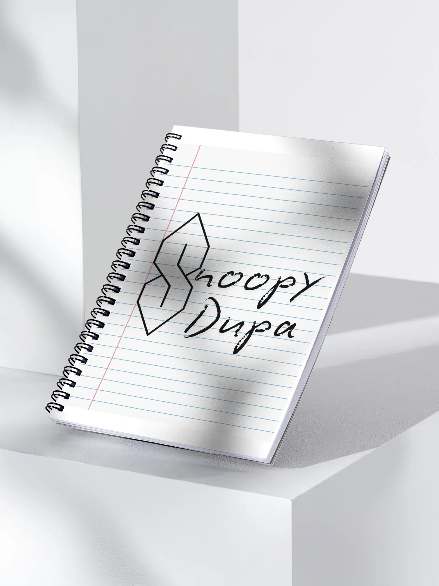 Snoopy Dupa Stussy Spiral Notebook product image (3)