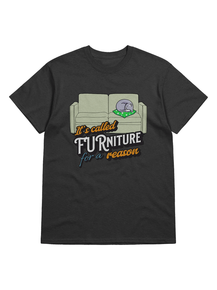 It's called FURniture for a reason - Cat T-shirt product image (1)