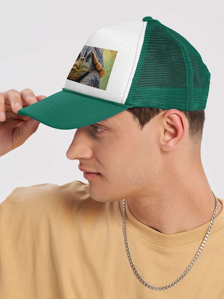 Timeless Wisdom: Tortoise Trucker Hat for Patience & Progress product image (23)