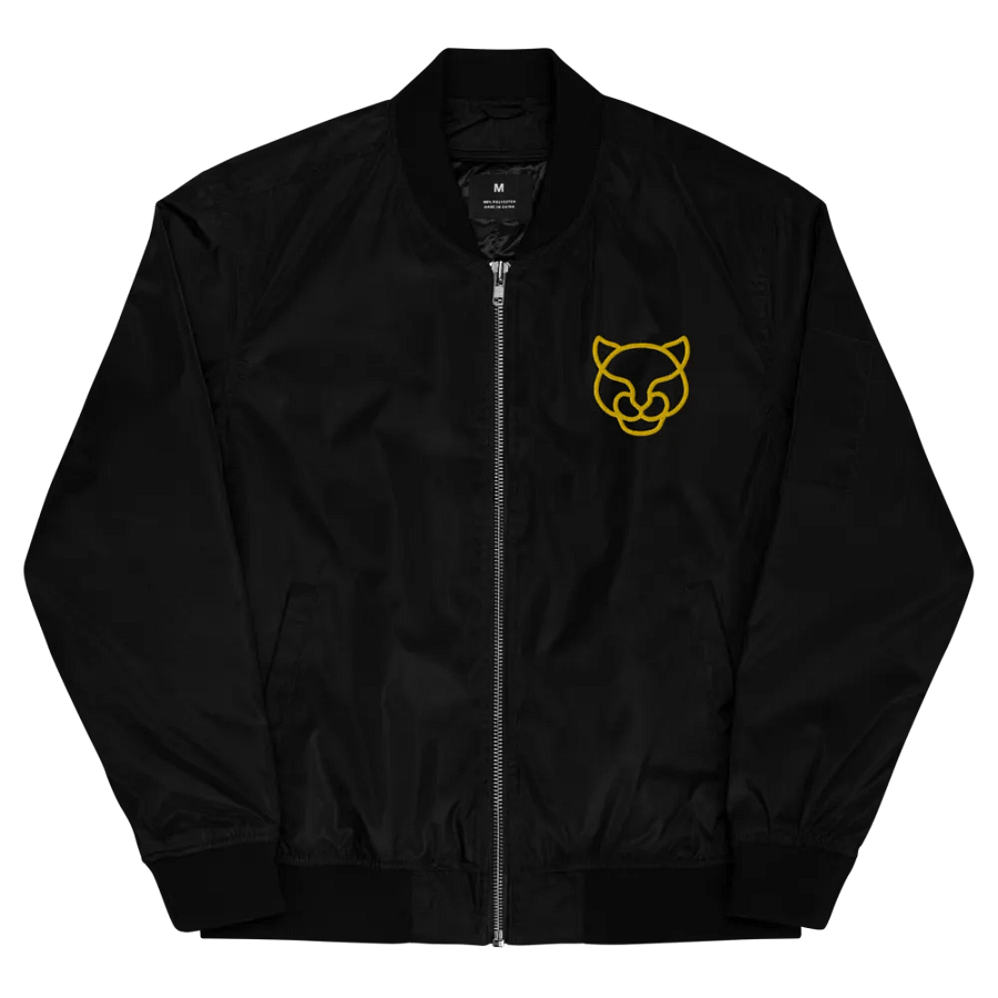 Gold Panther Bomber Jacket product image (3)