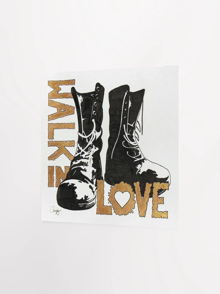 Walk In Love Print product image (2)