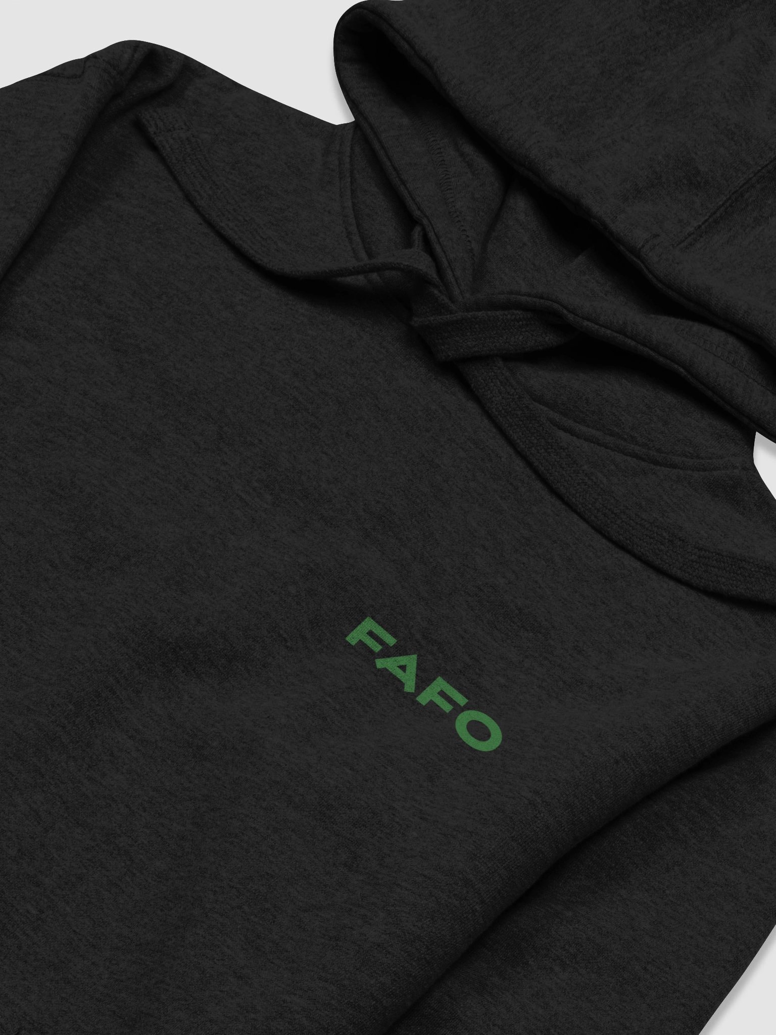 FAFO/ IT IS WHAT IT IS Green Bold Hoodie product image (3)
