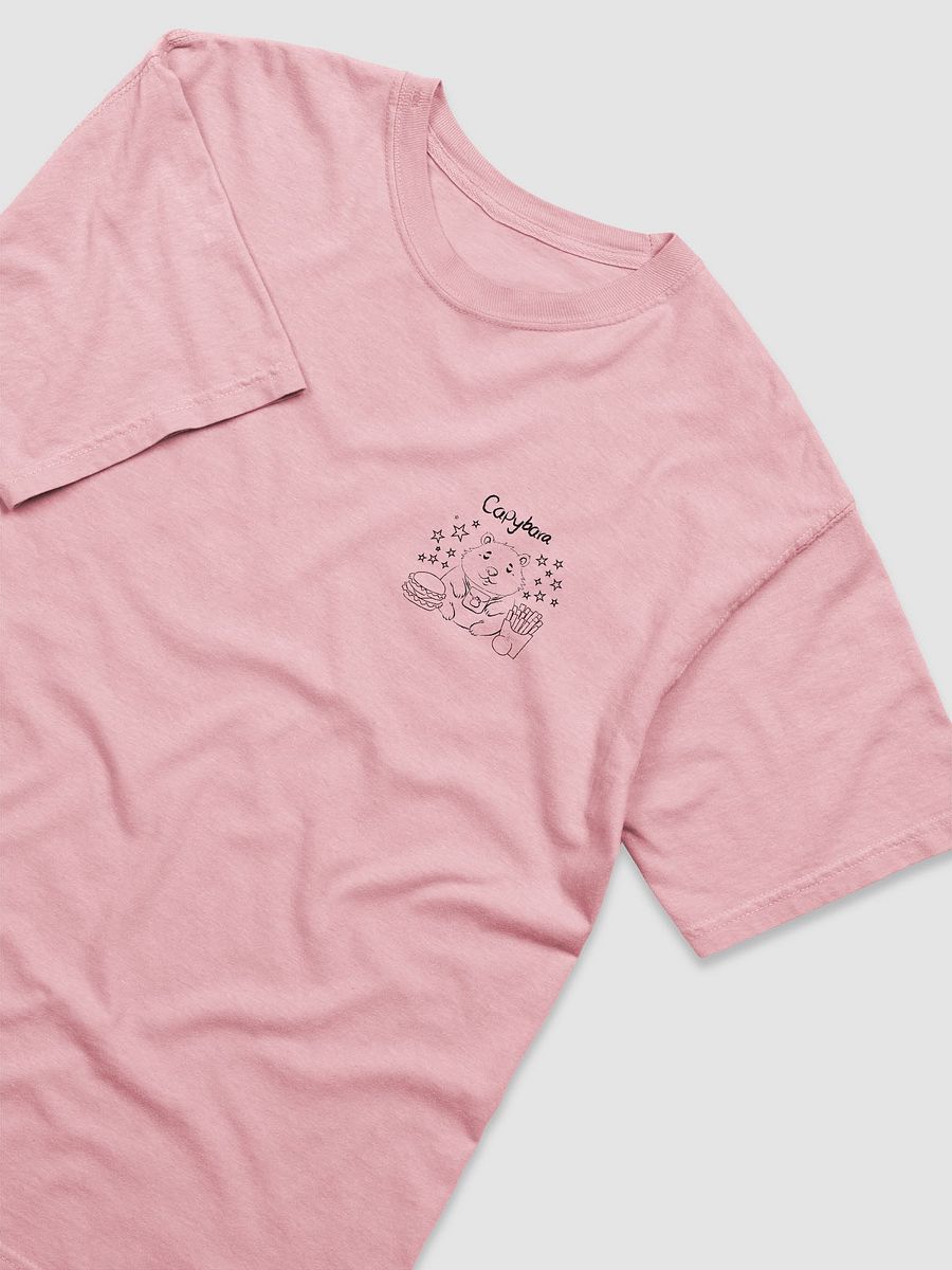 Capybara's Lunch Break Unisex Heavyweight T-Shirt product image (26)