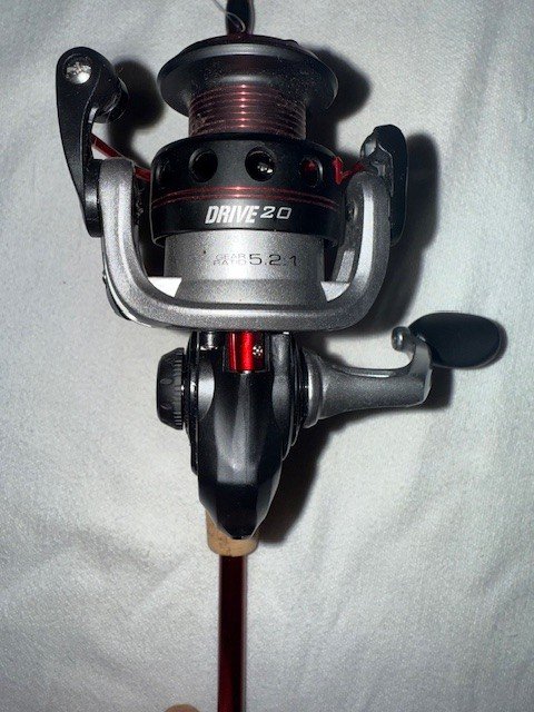 3) Spinner Reel/Rod/Tackle Bundle product image (2)