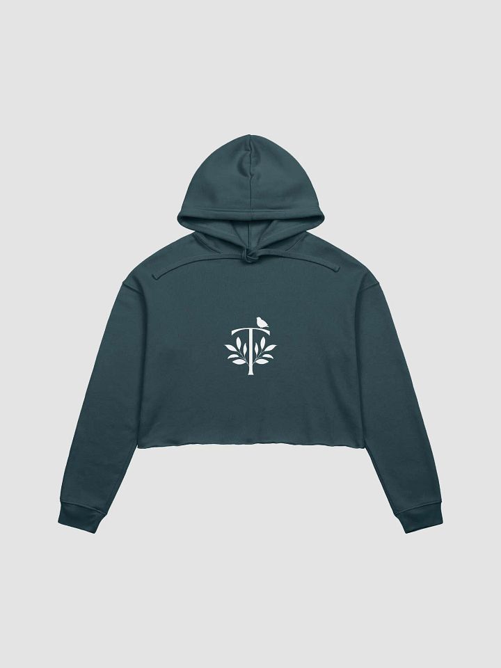 Bella+Canvas Fleece Crop Hoodie product image (3)