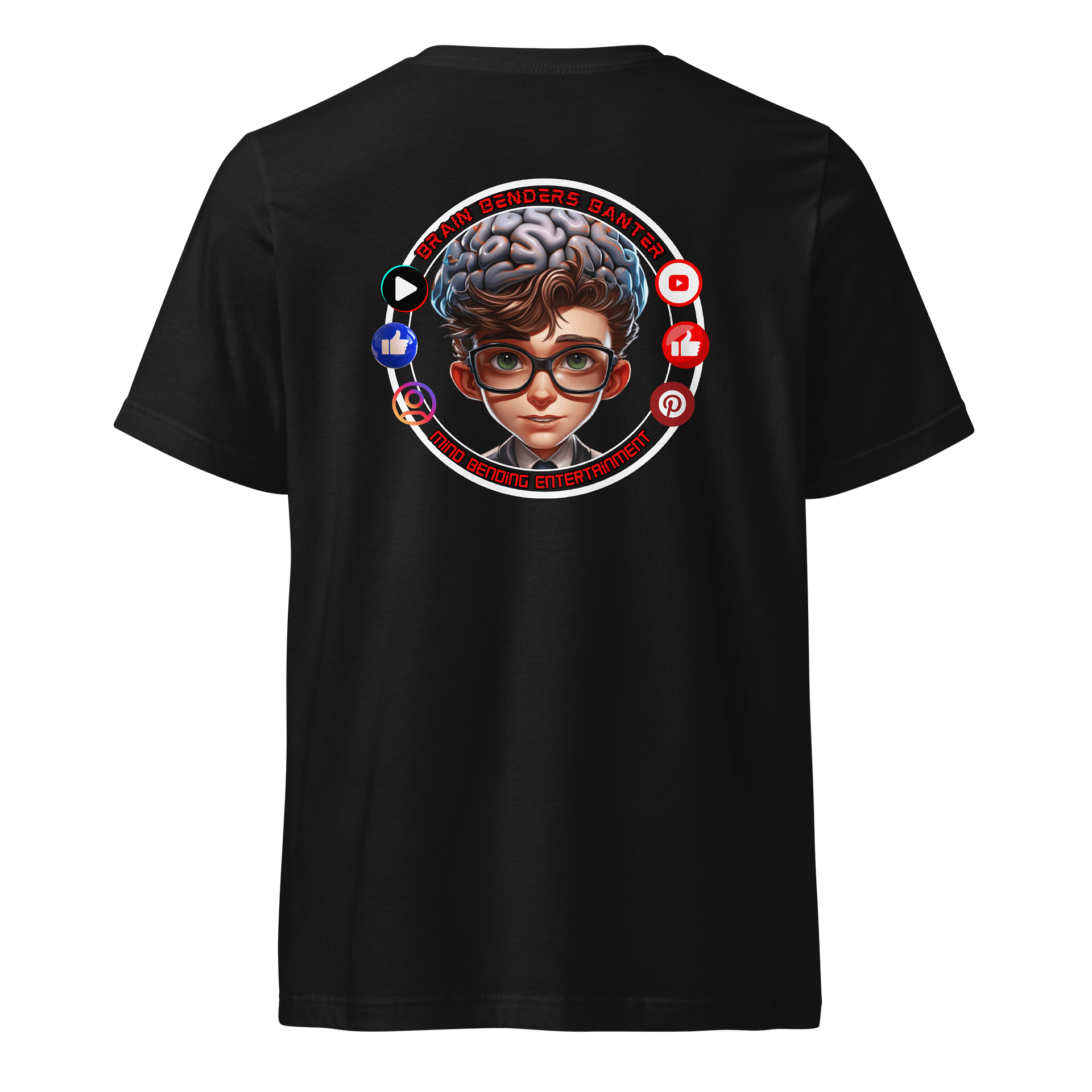 Moonlit Gnome V-Neck Tee product image (3)