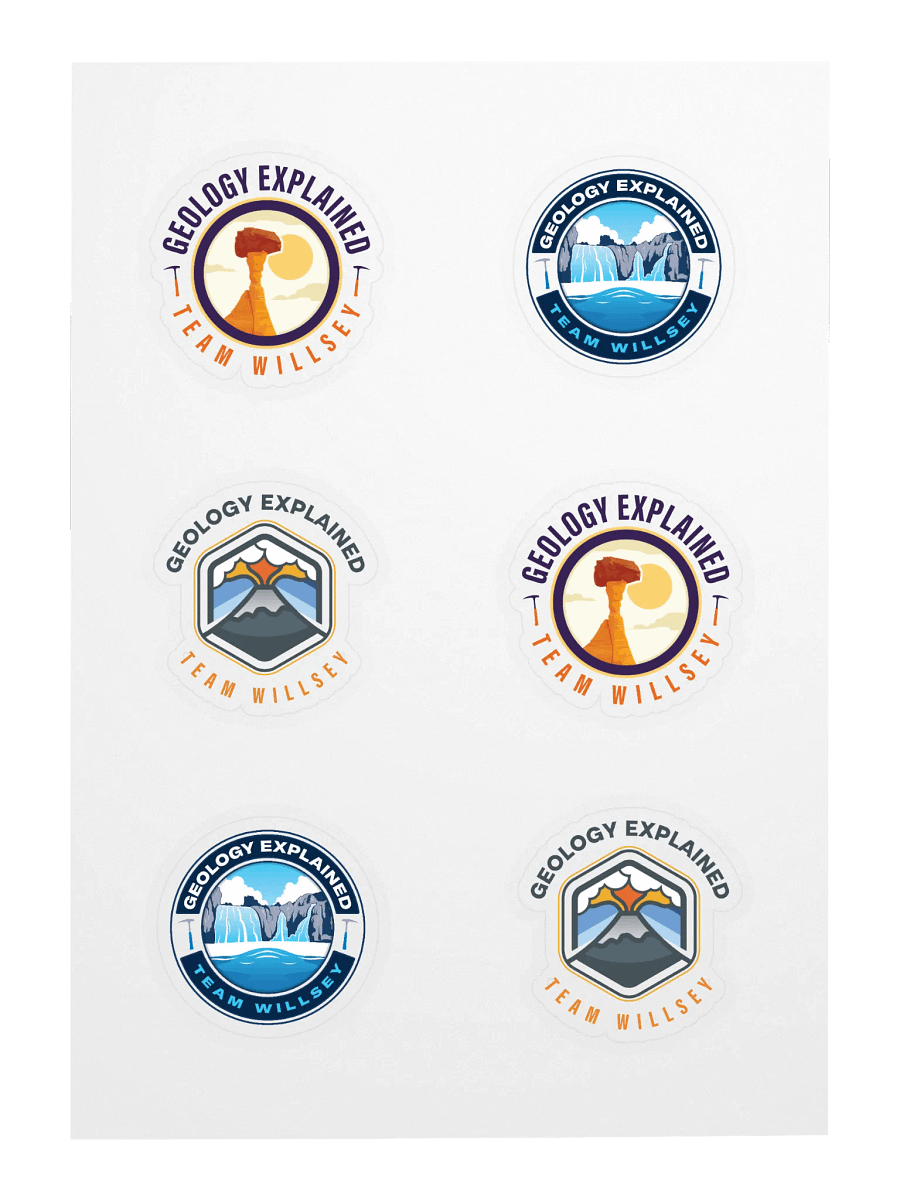 Geology Explained Sticker Sheet product image (3)