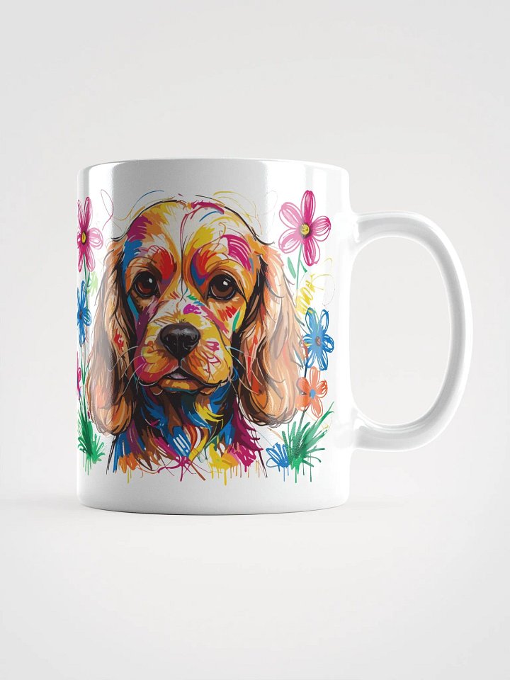 Scribbles Cocker Spaniel 2 , Mug product image (2)
