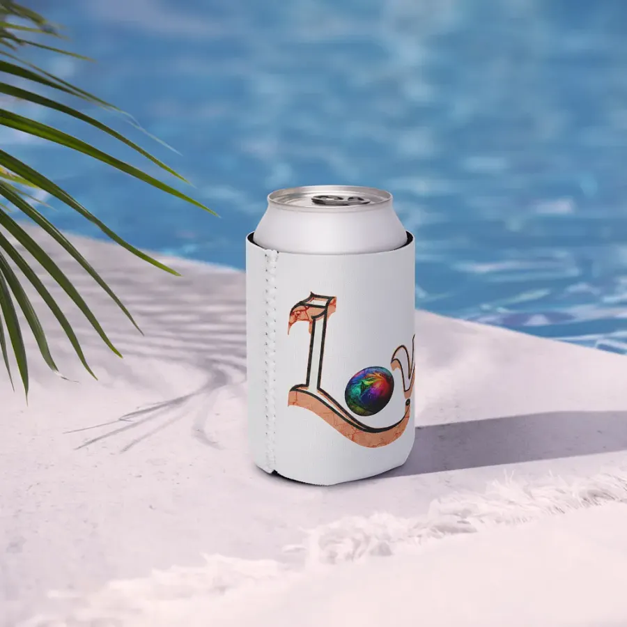 Love Bowling Swirled Can Cooler product image (7)